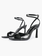 Open Toe Ankle Strap High Heel Sandals Stiletto Heel Sandals Summer Party Date Night