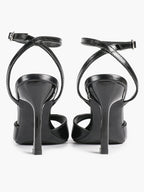 Open Toe Ankle Strap High Heel Sandals Stiletto Heel Sandals Summer Party Date Night