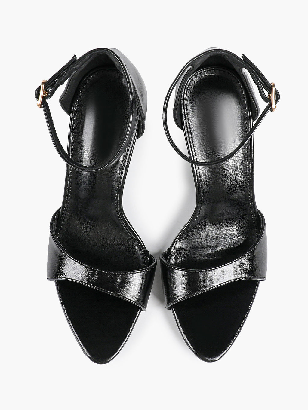Women's Ankle Strap Heeled Sandals Workwear Office Sandals