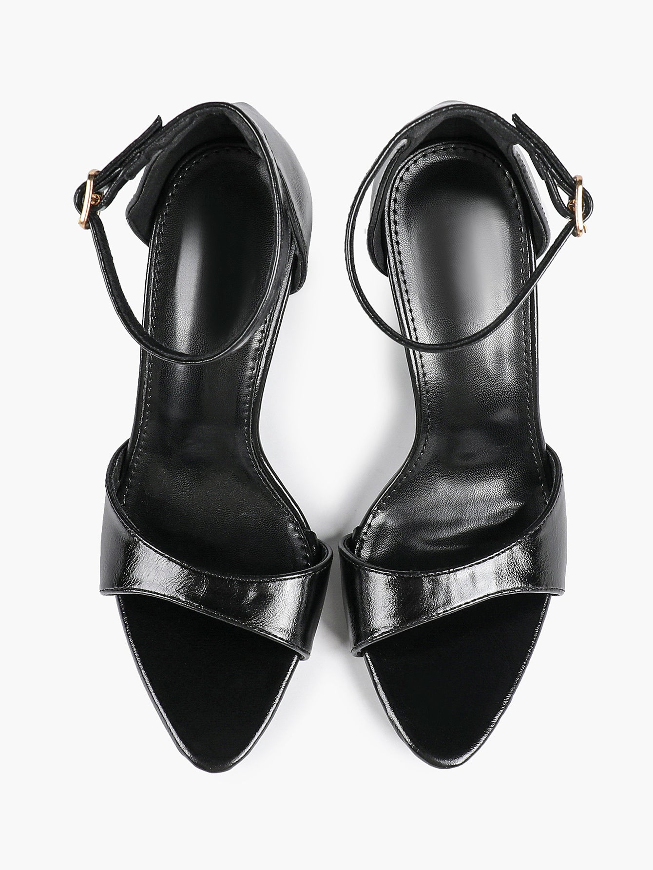 Women's Ankle Strap Heeled Sandals Workwear Office Sandals