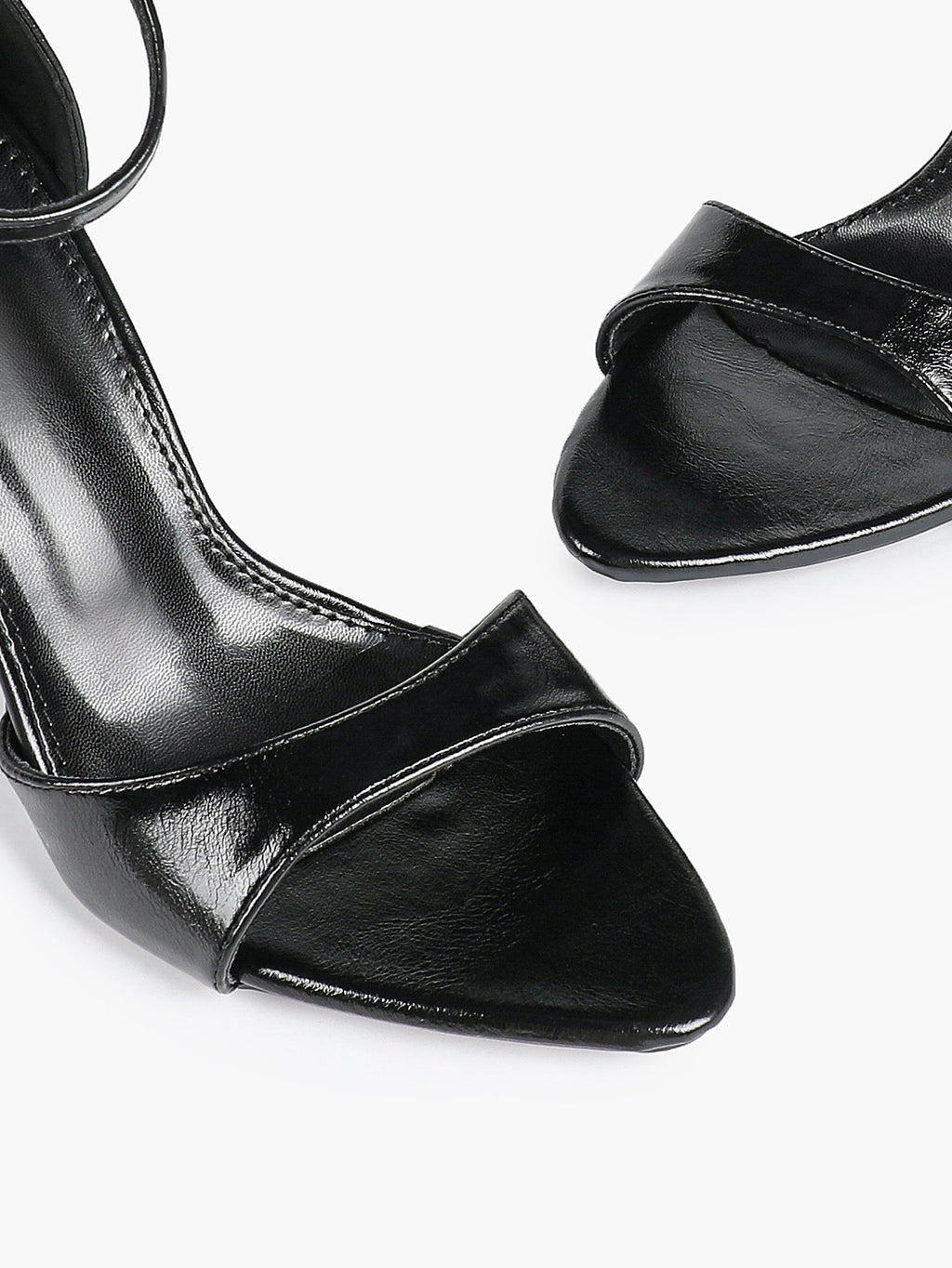 Women's Ankle Strap Heeled Sandals Workwear Office Sandals