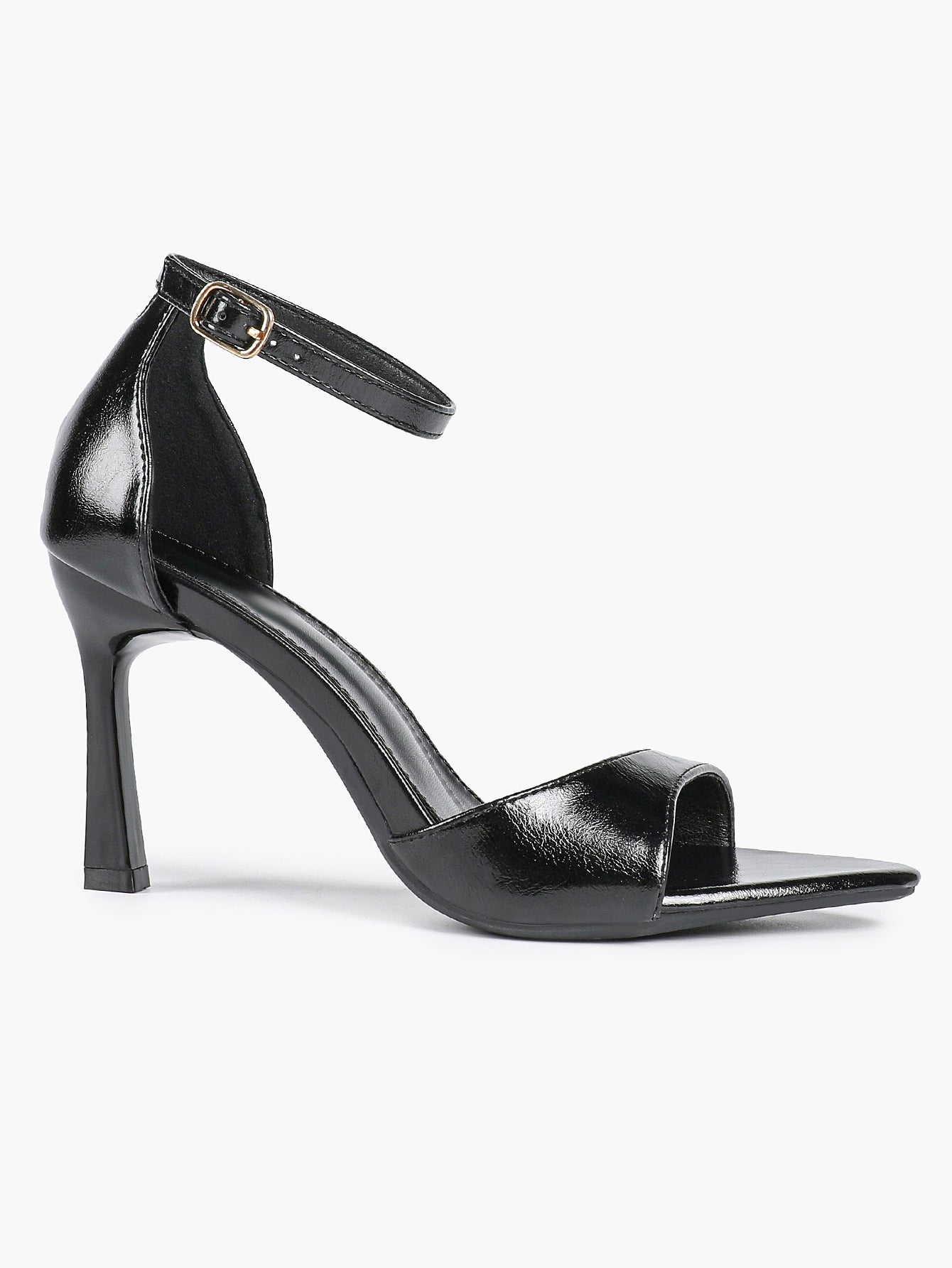 Women's Ankle Strap Heeled Sandals Workwear Office Sandals