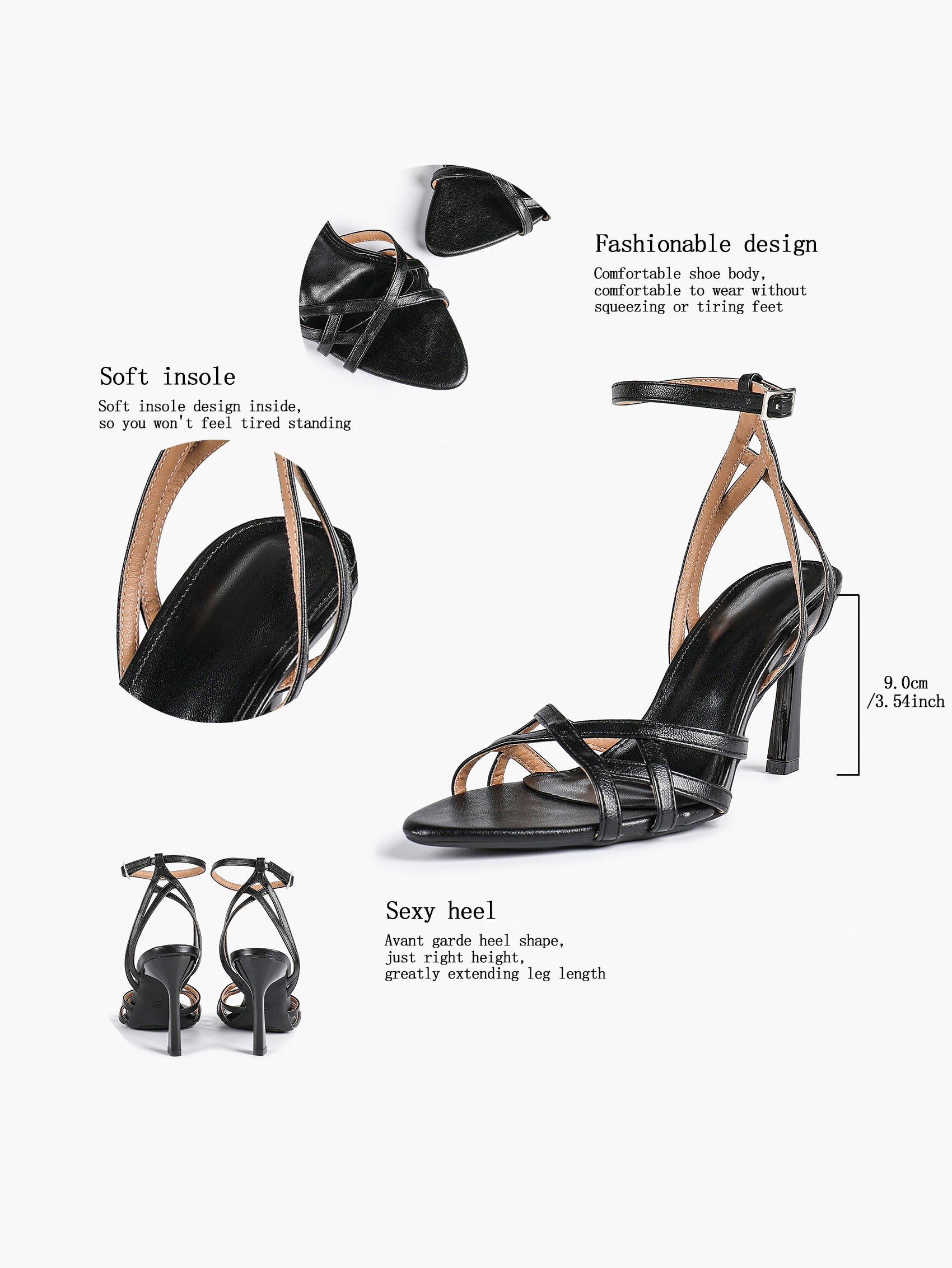 Crisscross Strappy Ankle Strap Metallic Silver Stiletto Sandals Party Date Night