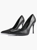 Classic Pointed Toe Stiletto Heels - Office Business Meetings Shoes