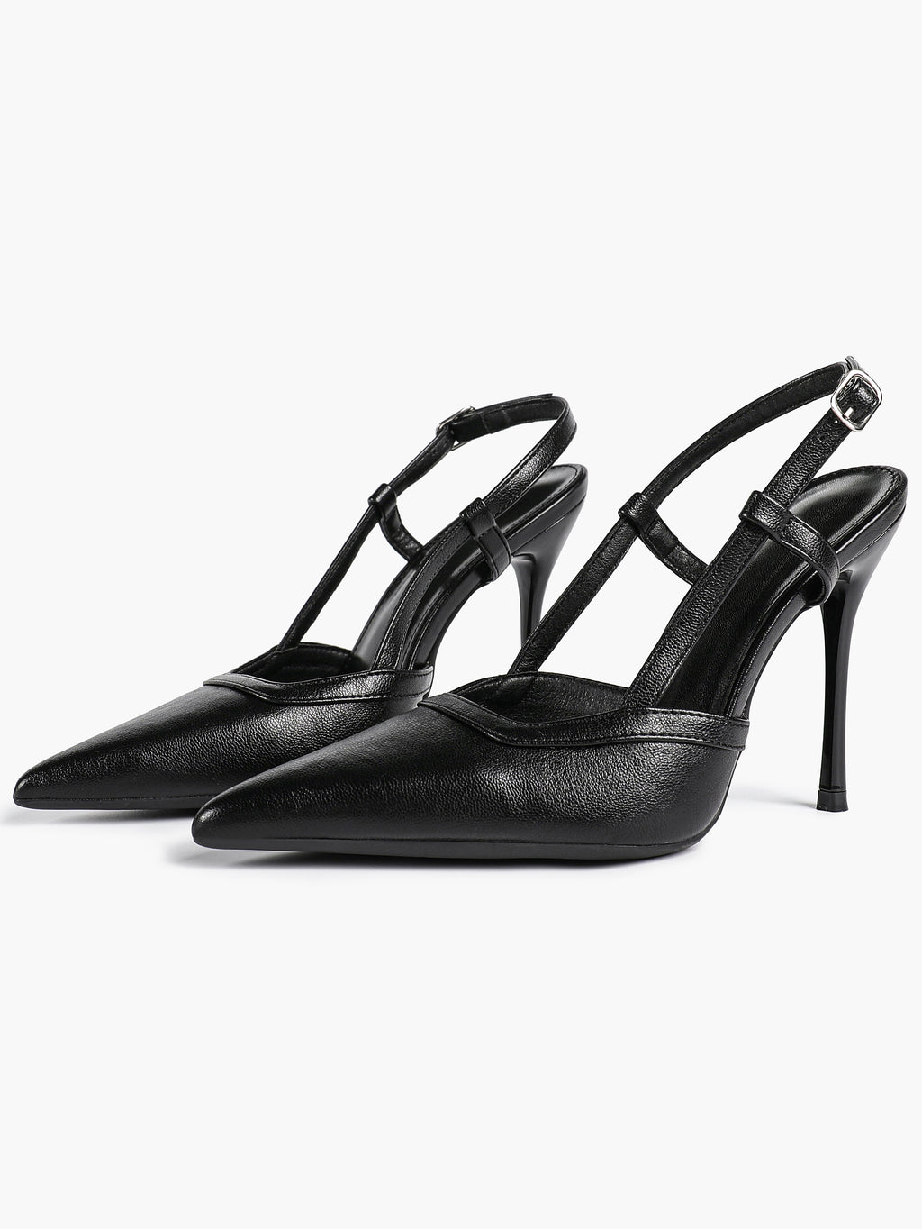 Pointed Toe Slingback Stiletto Heels | Elegant Dress Pumps