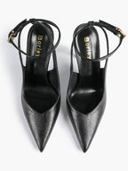 Pointed Toe Ankle Strap Classic Heels – Office Evening Pumps