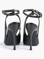 Pointed Toe Ankle Strap Classic Heels – Office Evening Pumps