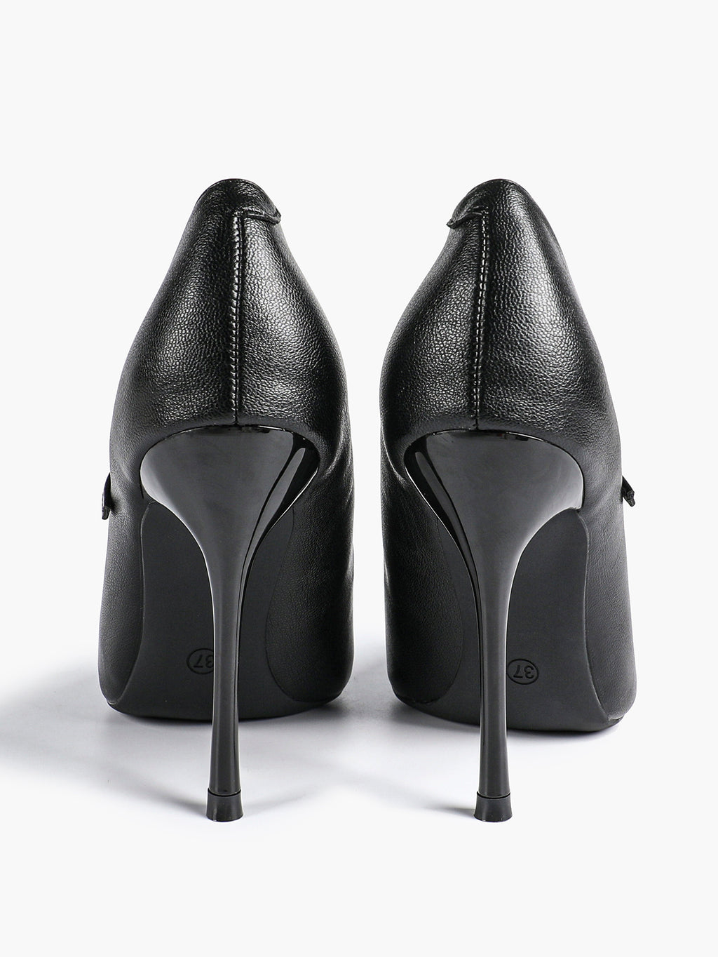 Cross Buckle Slingback Heels - Classic Pointed Toe Pumps
