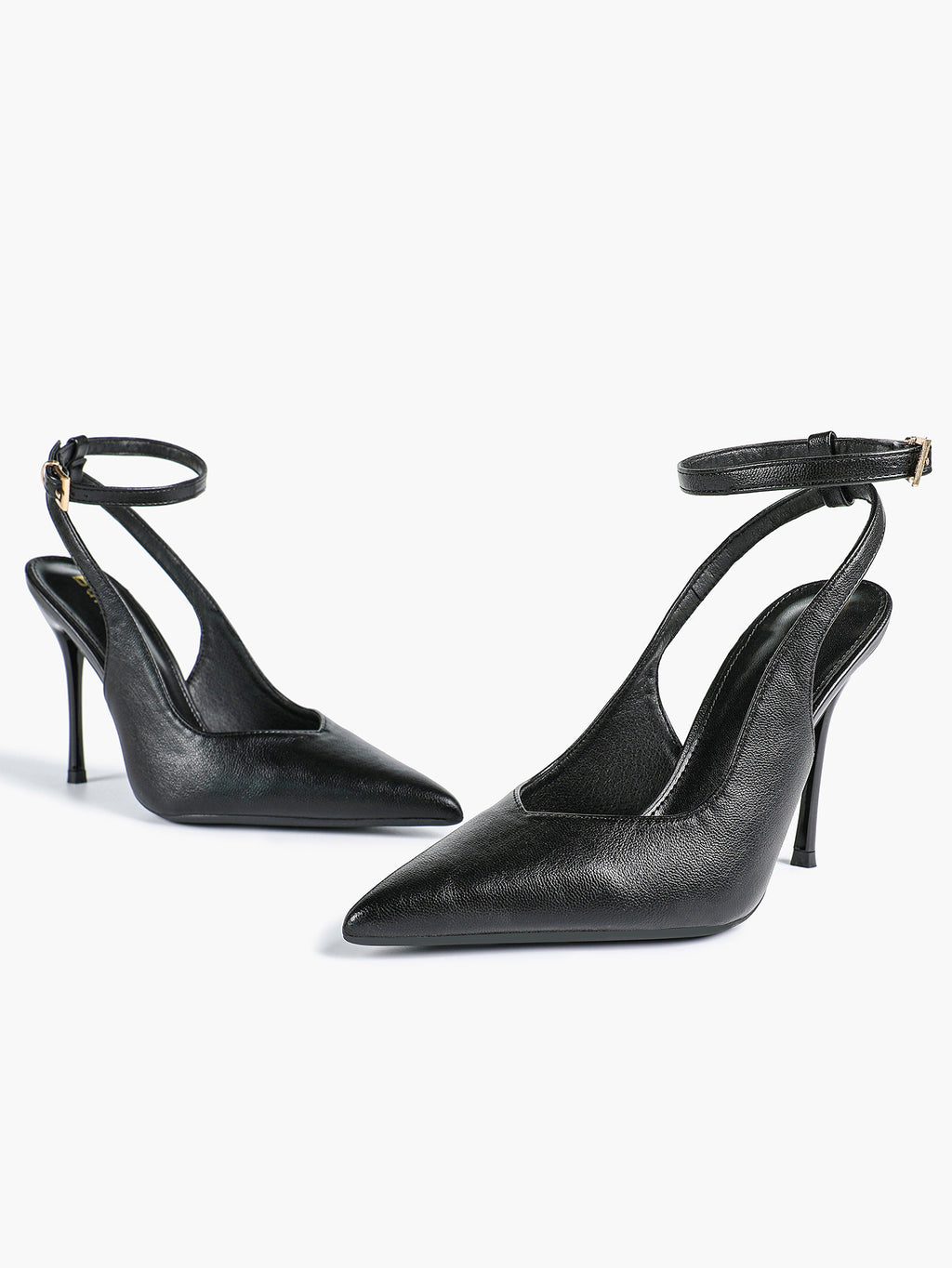 Pointed Toe Ankle Strap Classic Heels – Office Evening Pumps