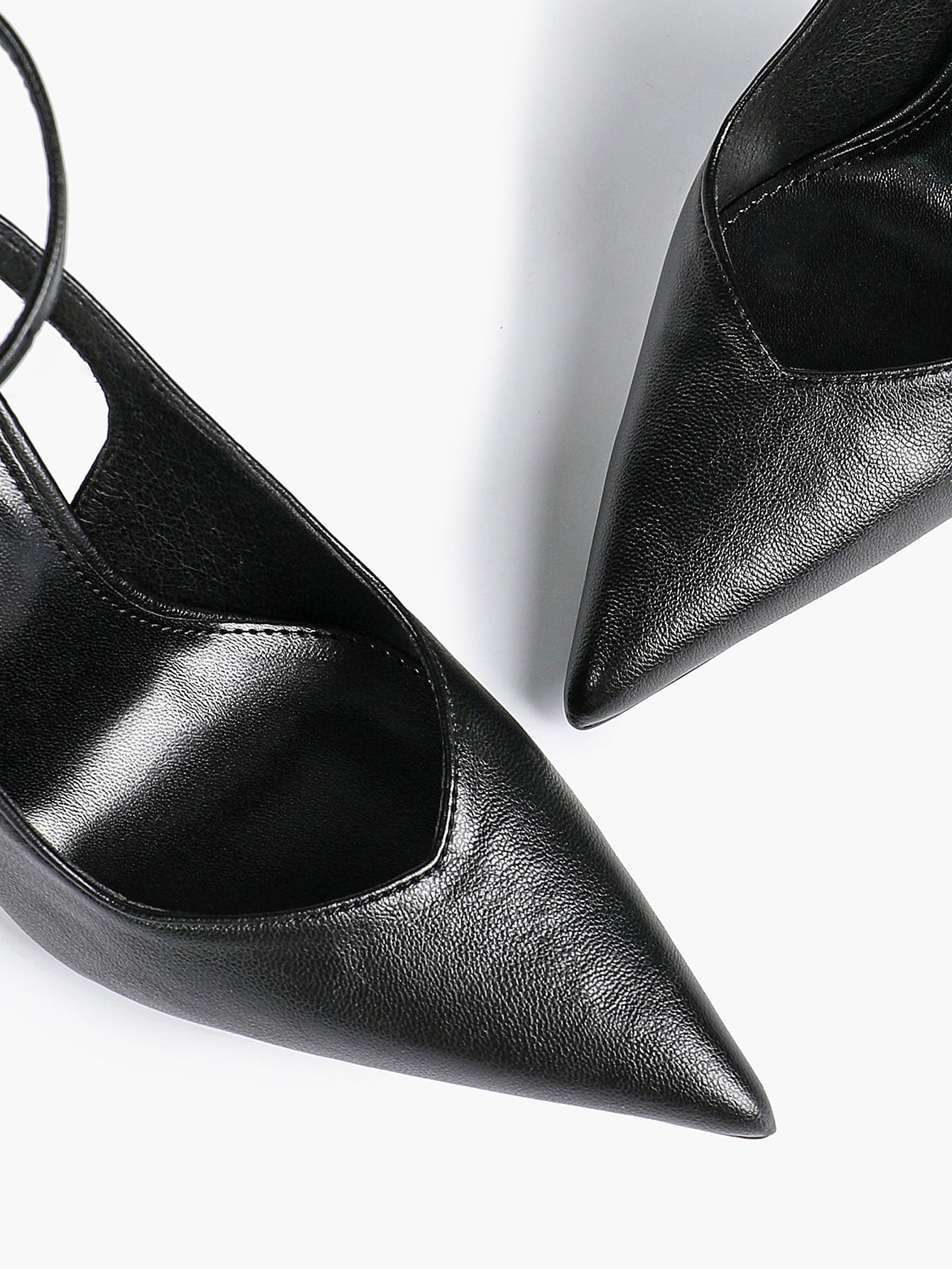 Pointed Toe Ankle Strap Classic Heels – Office Evening Pumps