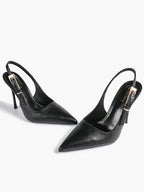 Women's Slingback Pointed Toe Heels-Timeless Elegant Pump
