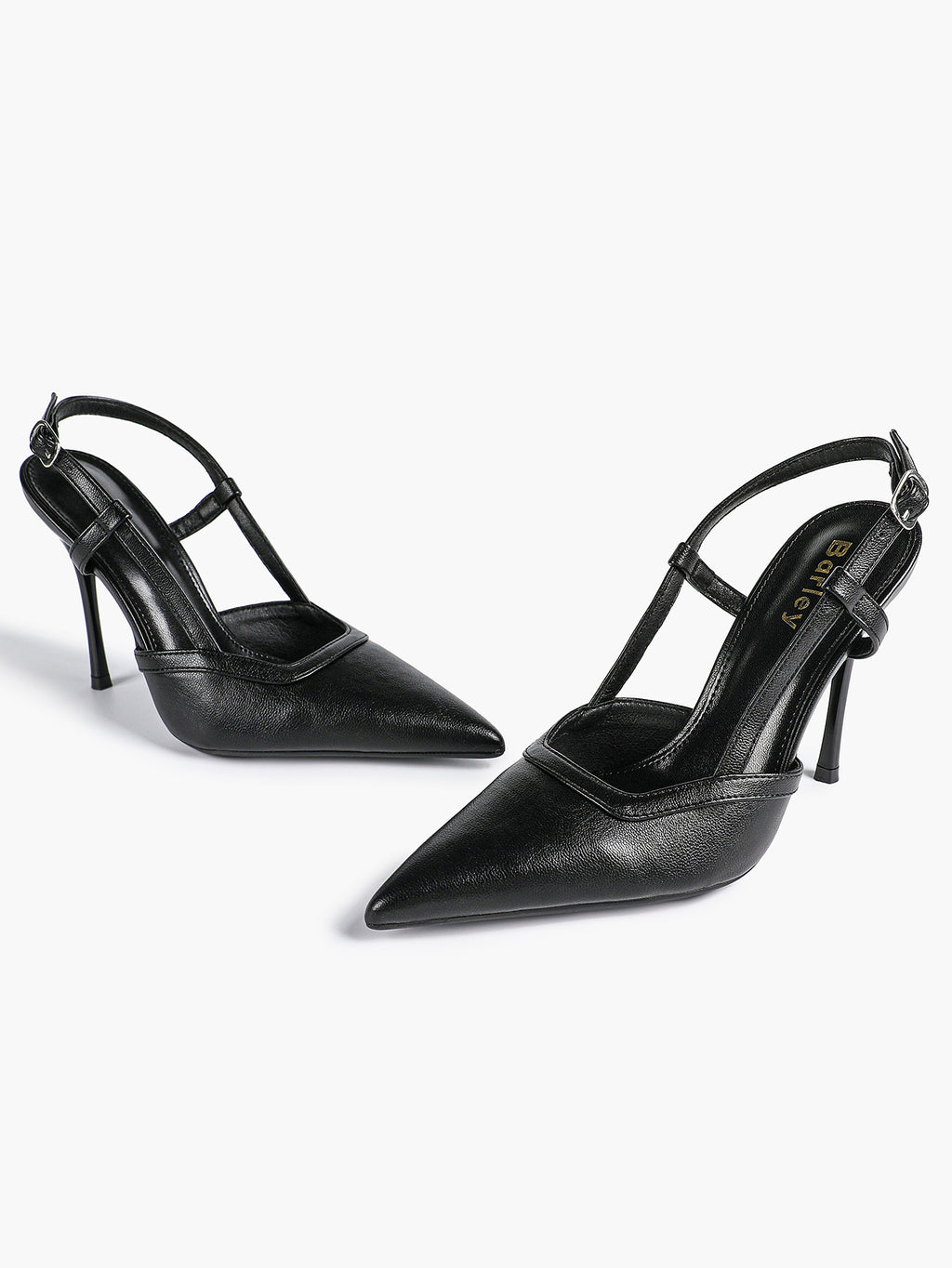 Pointed Toe Slingback Stiletto Heels | Elegant Dress Pumps