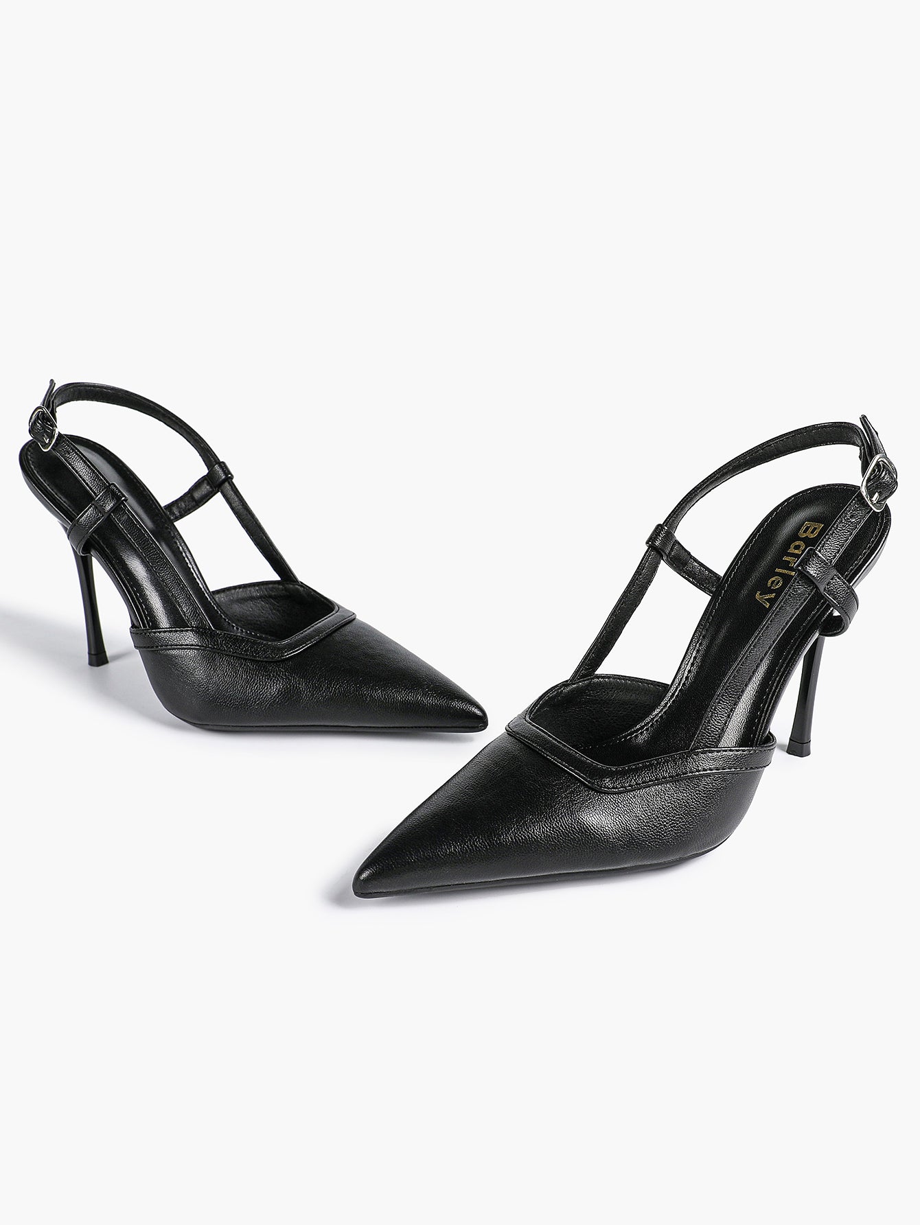Pointed Toe Slingback Stiletto Heels | Elegant Dress Pumps