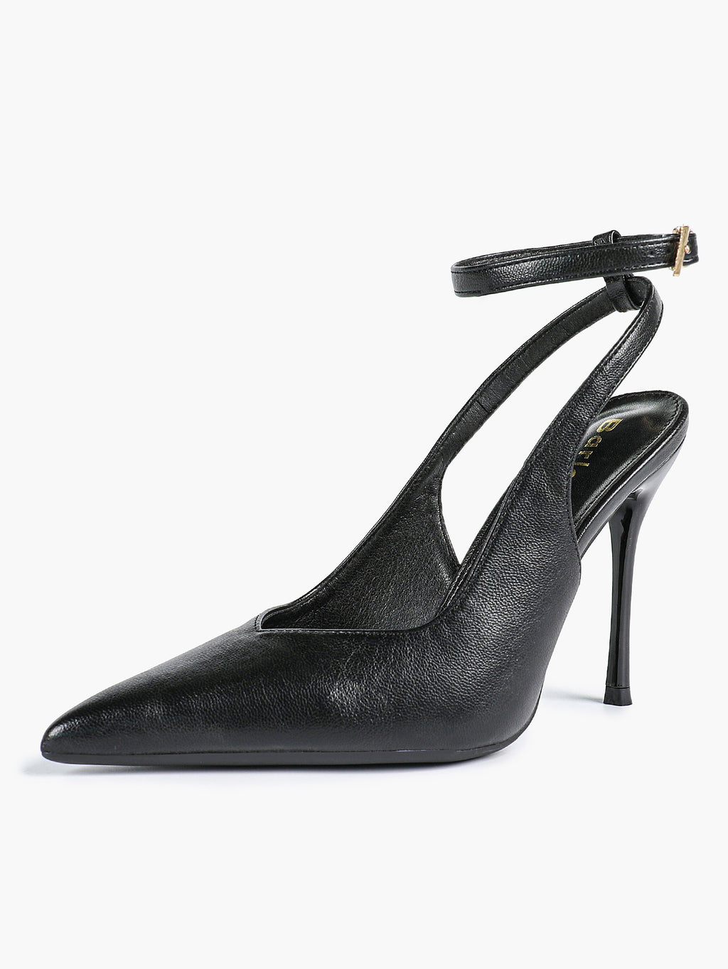 Pointed Toe Ankle Strap Classic Heels – Office Evening Pumps