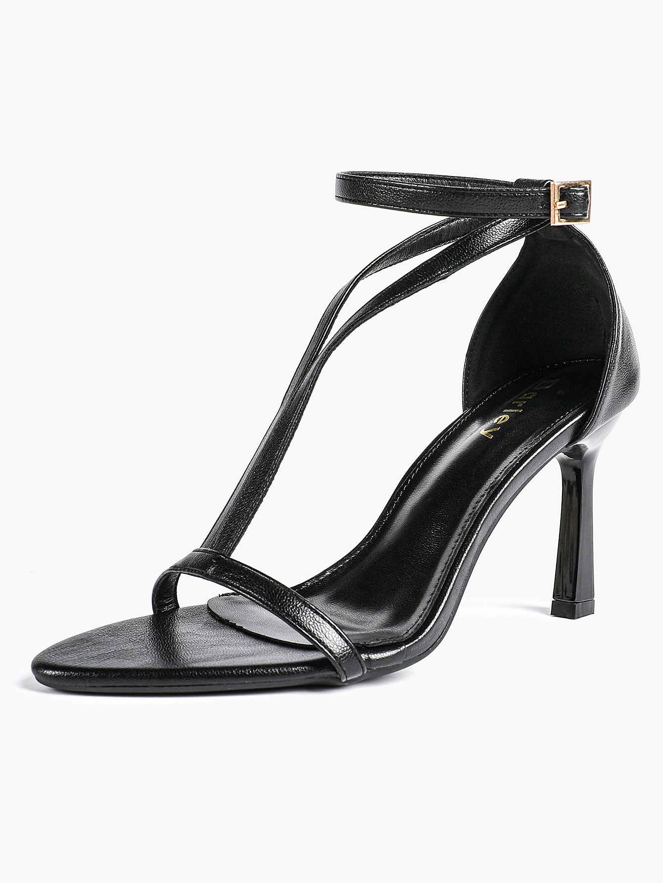 Women's Pointed Toe T-Strap High Heel Sandals -Summer, Wedding Guest, Date Night