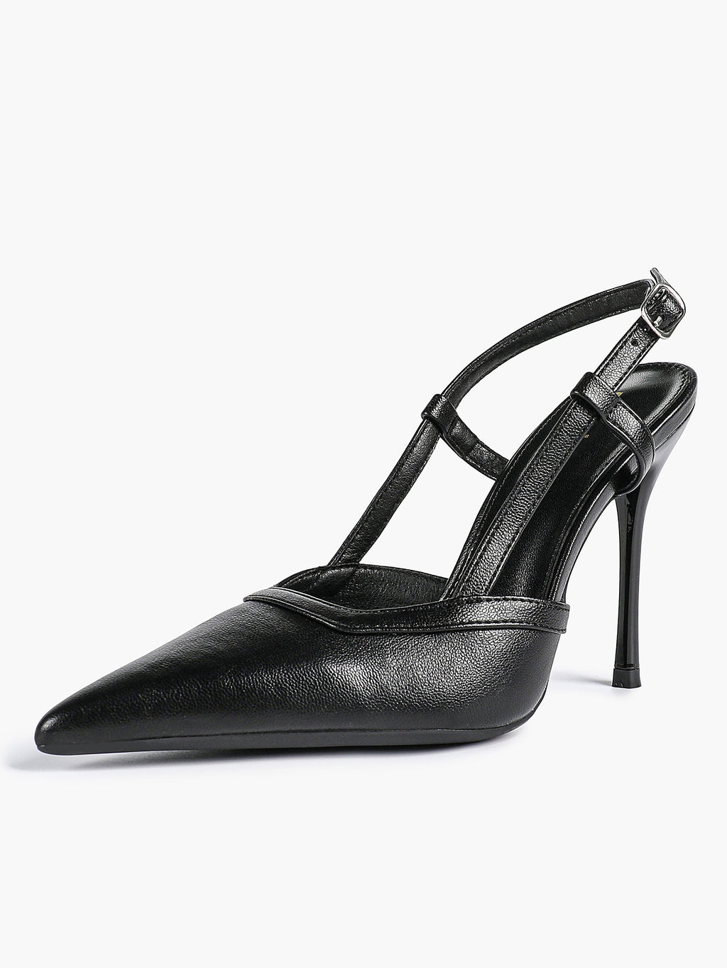 Pointed Toe Slingback Stiletto Heels | Elegant Dress Pumps