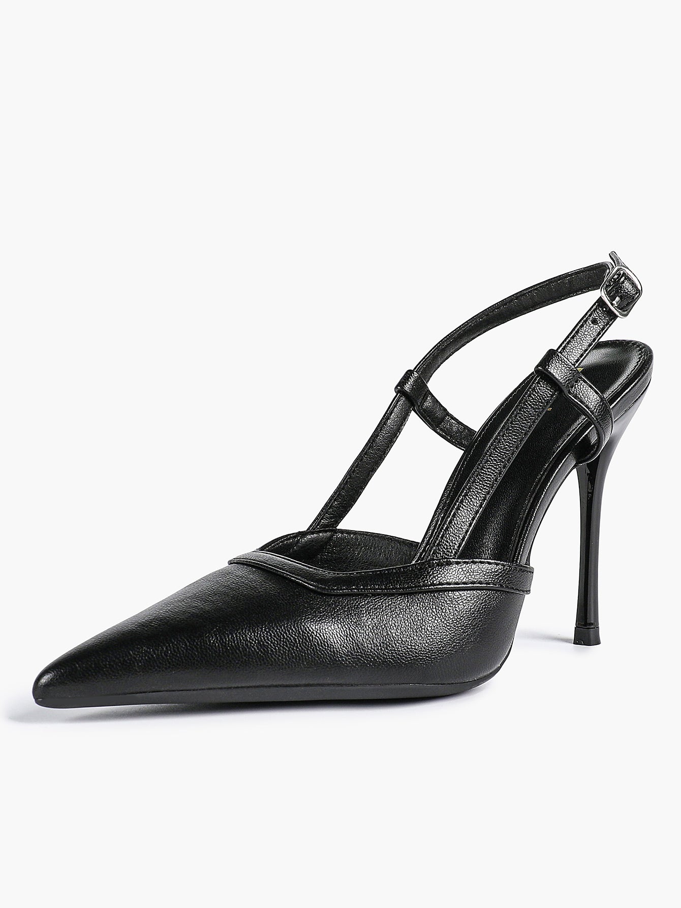 Pointed Toe Slingback Stiletto Heels | Elegant Dress Pumps