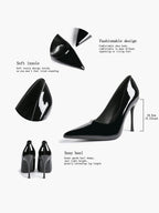 Classic Pointed Toe Stiletto Heels - Office Business Meetings Shoes