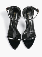 Women's Pointed Toe T-Strap High Heel Sandals -Summer, Wedding Guest, Date Night