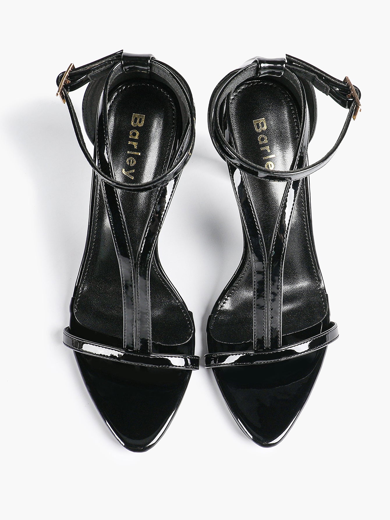 Women's Pointed Toe T-Strap High Heel Sandals -Summer, Wedding Guest, Date Night