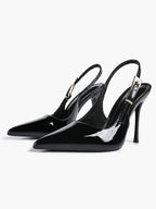 Women's Slingback Pointed Toe Heels-Timeless Elegant Pump
