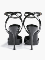 Classic Pointed Toe Ankle Strap Stilettos - Formal Event Heels