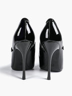 Cross Buckle Slingback Heels - Classic Pointed Toe Pumps