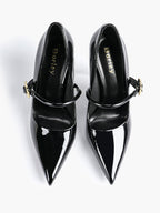 Pointed Toe Mary Jane Pumps Heels - Weddings Formal Event Heels
