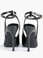 Pointed Toe Ankle Strap Classic Heels – Office Evening Pumps