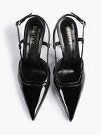 Pointed Toe Slingback Stiletto Heels | Elegant Dress Pumps