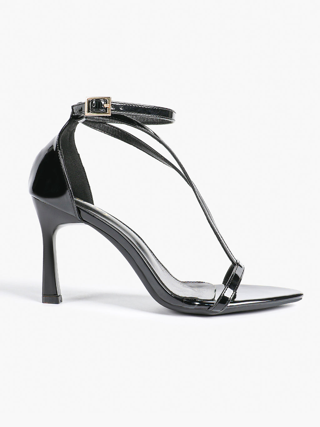 Women's Pointed Toe T-Strap High Heel Sandals -Summer, Wedding Guest, Date Night