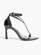 Women's Pointed Toe T-Strap High Heel Sandals -Summer, Wedding Guest, Date Night