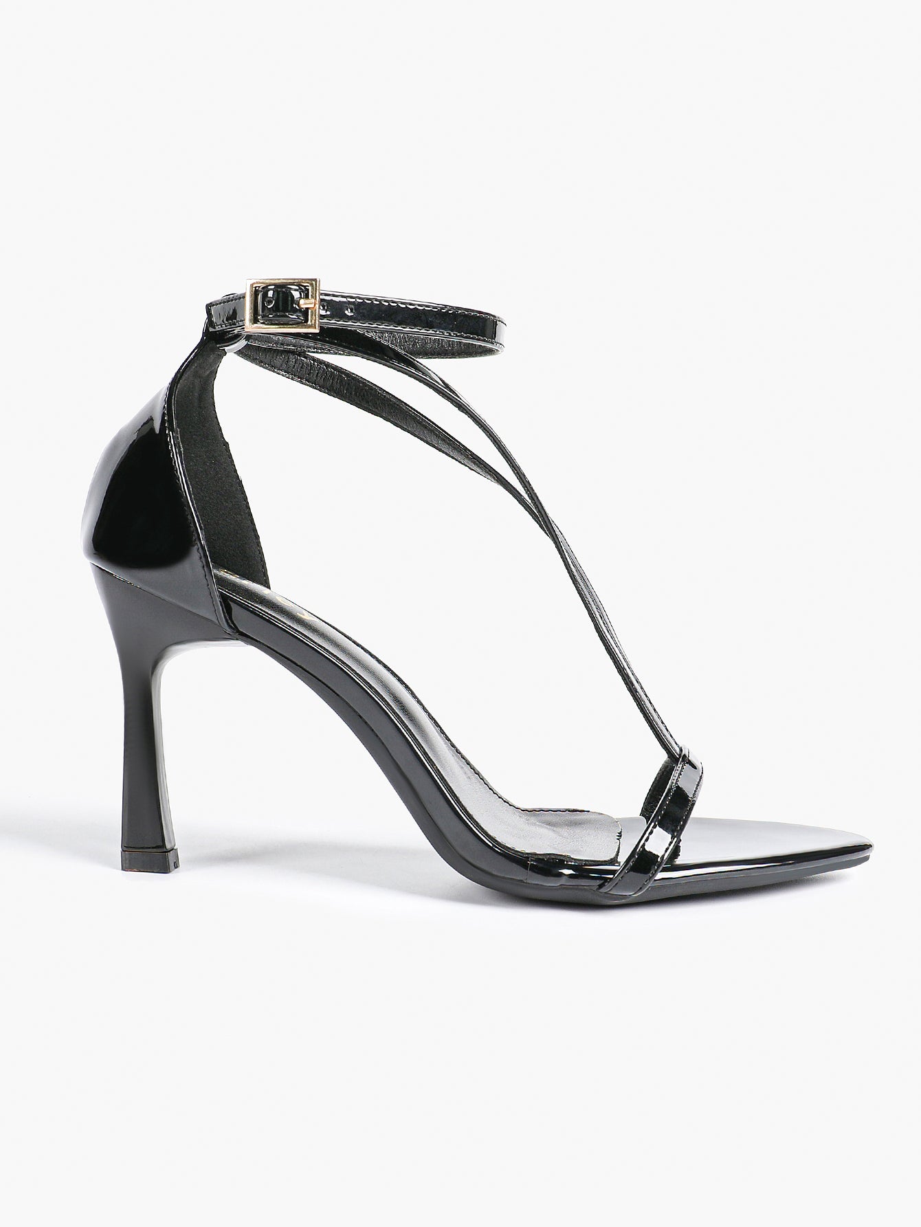 Women's Pointed Toe T-Strap High Heel Sandals -Summer, Wedding Guest, Date Night