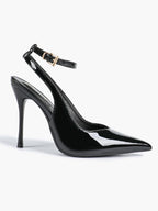 Pointed Toe Ankle Strap Classic Heels – Office Evening Pumps