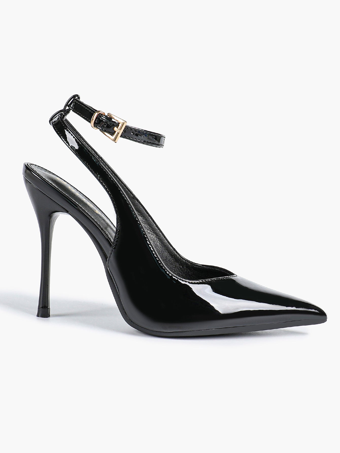 Pointed Toe Ankle Strap Classic Heels – Office Evening Pumps