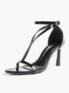 Women's Pointed Toe T-Strap High Heel Sandals -Summer, Wedding Guest, Date Night
