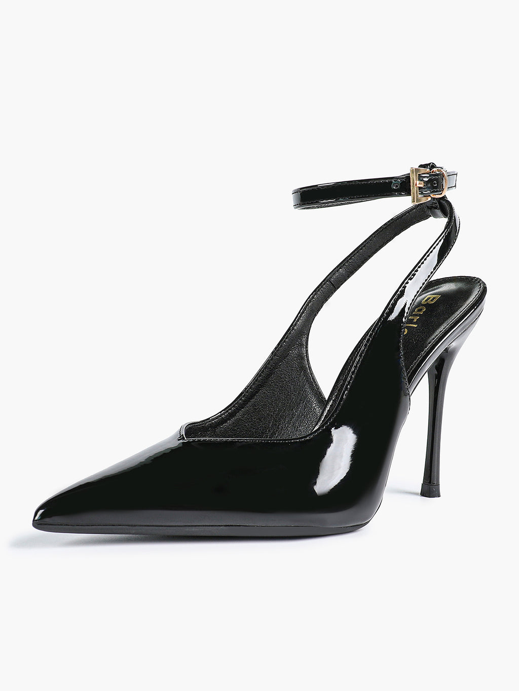 Pointed Toe Ankle Strap Classic Heels – Office Evening Pumps