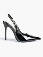 Women's Slingback Pointed Toe Heels-Timeless Elegant Pump