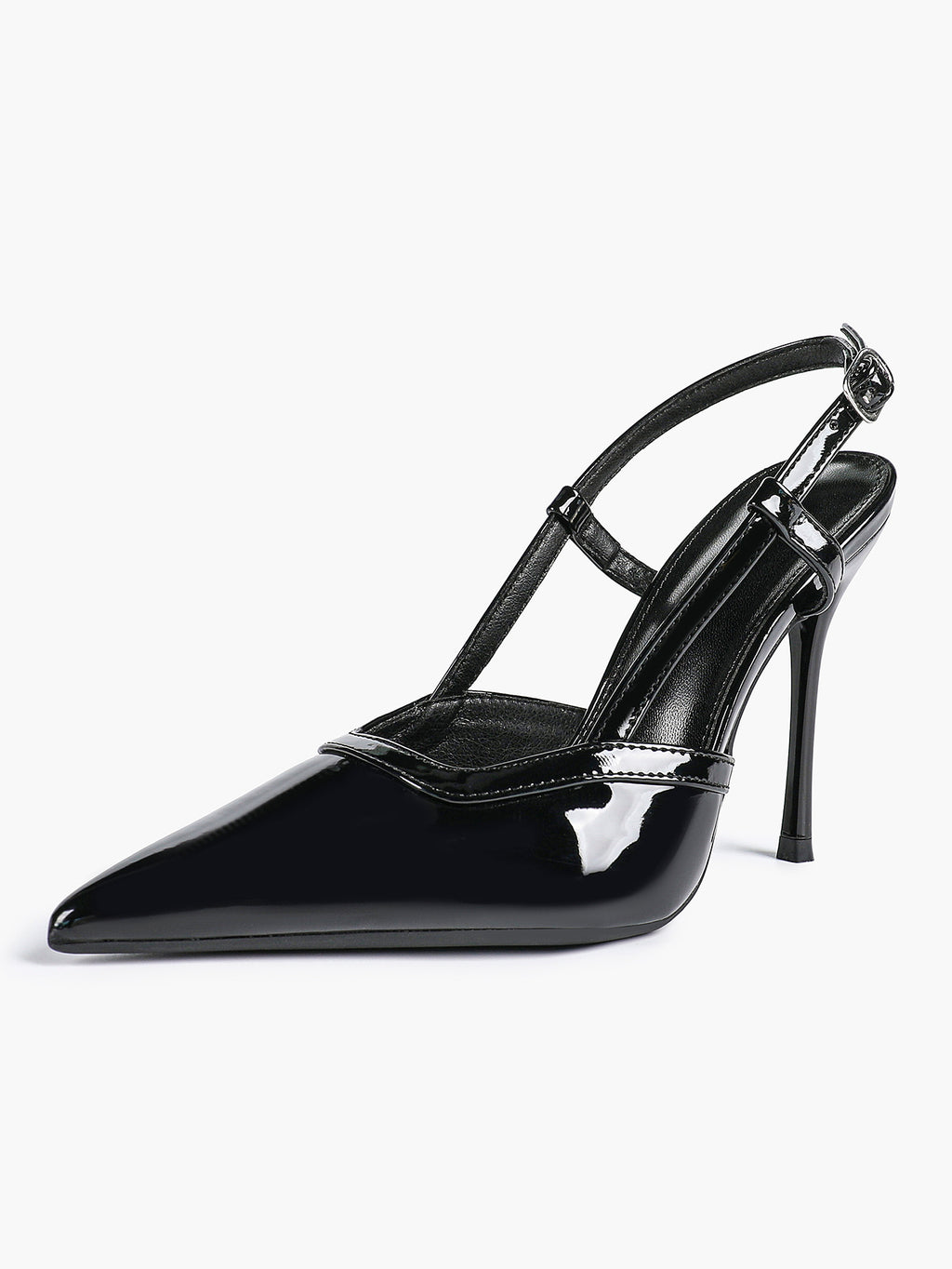 Pointed Toe Slingback Stiletto Heels | Elegant Dress Pumps