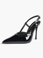 Pointed Toe Slingback Stiletto Heels | Elegant Dress Pumps