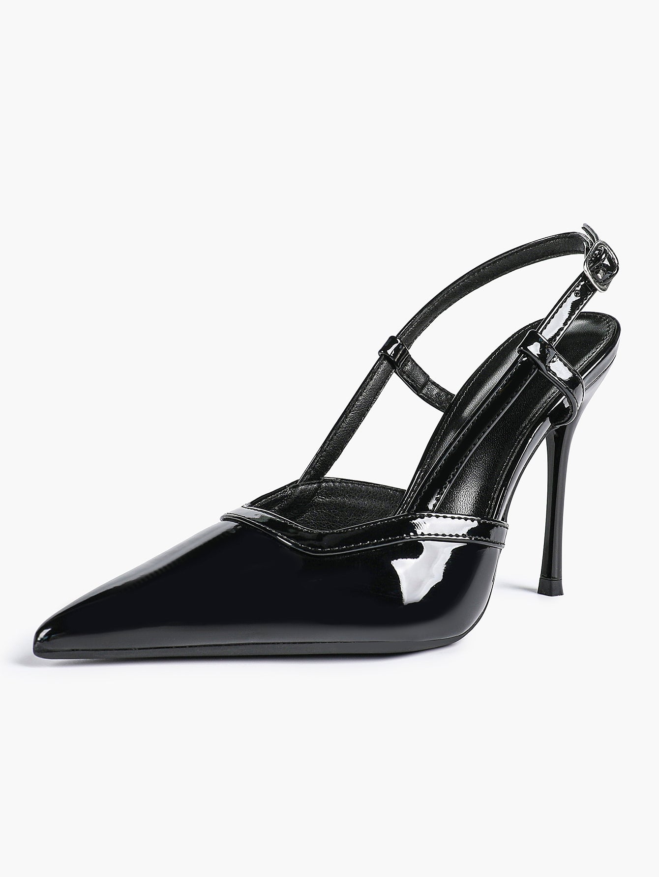 Pointed Toe Slingback Stiletto Heels | Elegant Dress Pumps