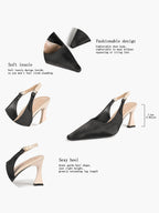 Parisian Stroll: 2.95" Chocolate Patent T-Strap Heels for All-Day Comfort