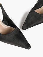 Parisian Stroll: 2.95" Chocolate Patent T-Strap Heels for All-Day Comfort