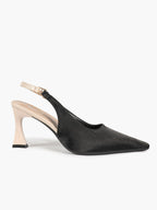 Parisian Stroll: 2.95" Chocolate Patent T-Strap Heels for All-Day Comfort