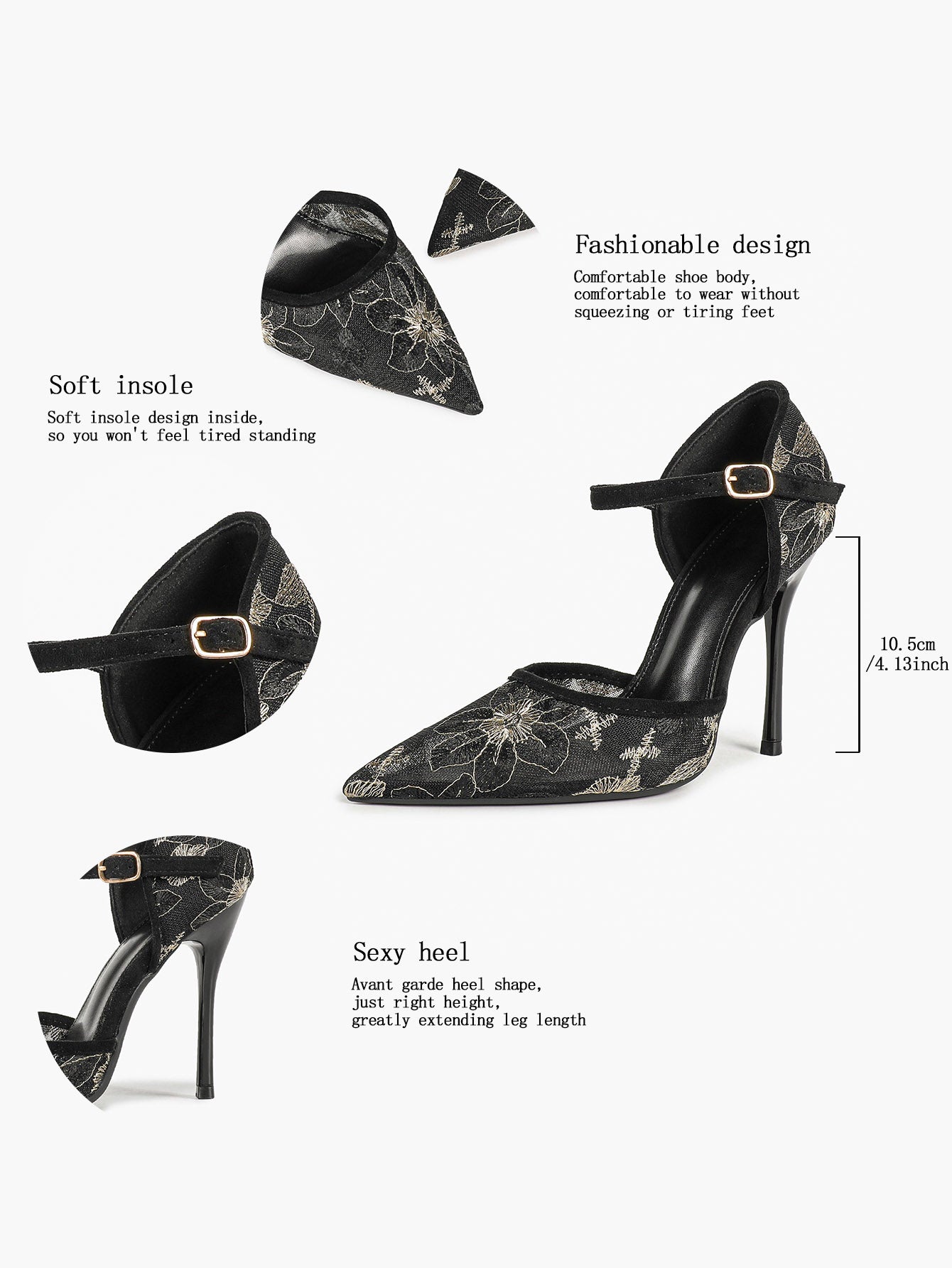 The Gilded Dream: Beige Sequin Mesh Stilettos for Elegant Evening Affairs