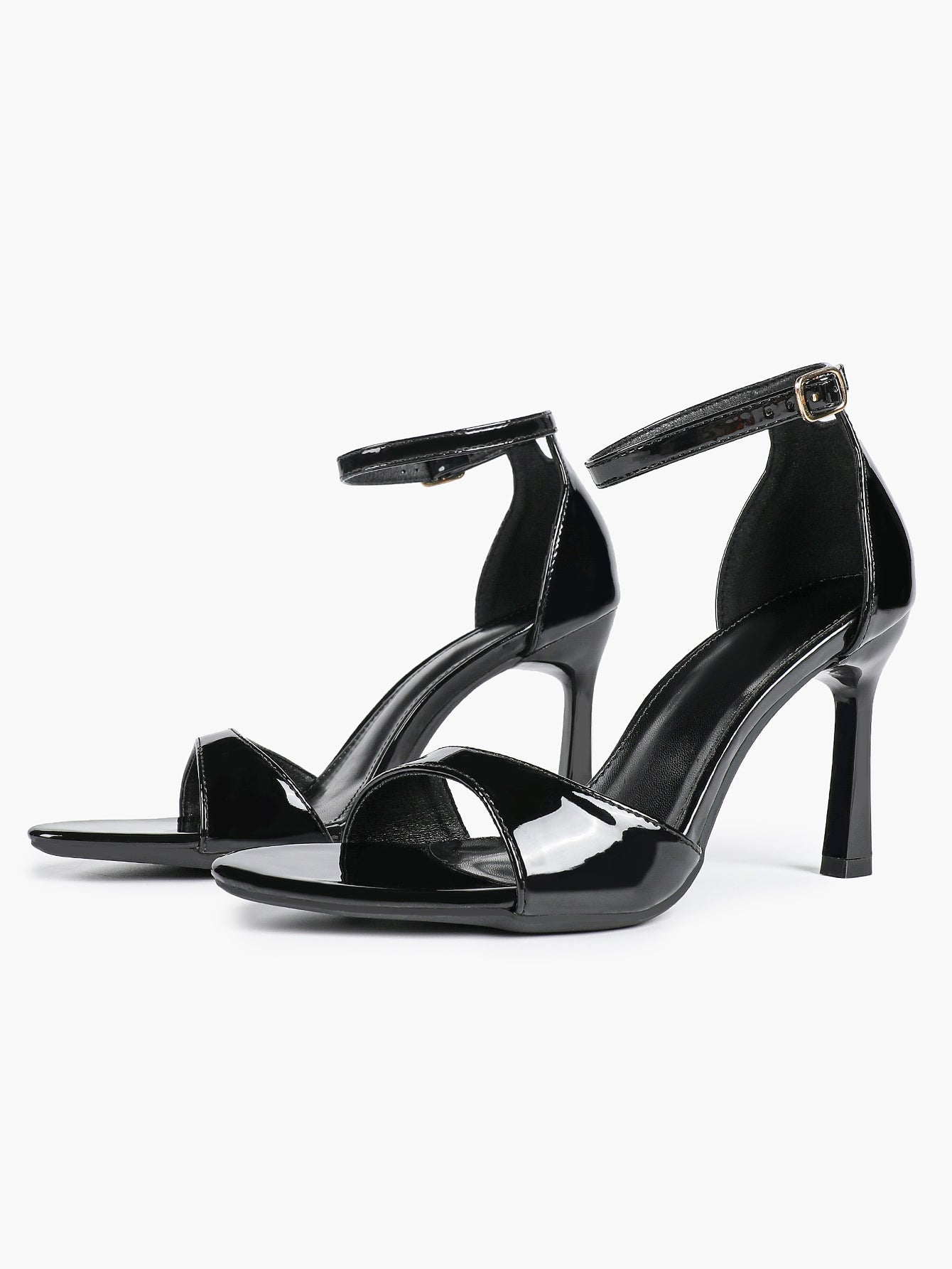Women's Ankle Strap Heeled Sandals Workwear Office Sandals