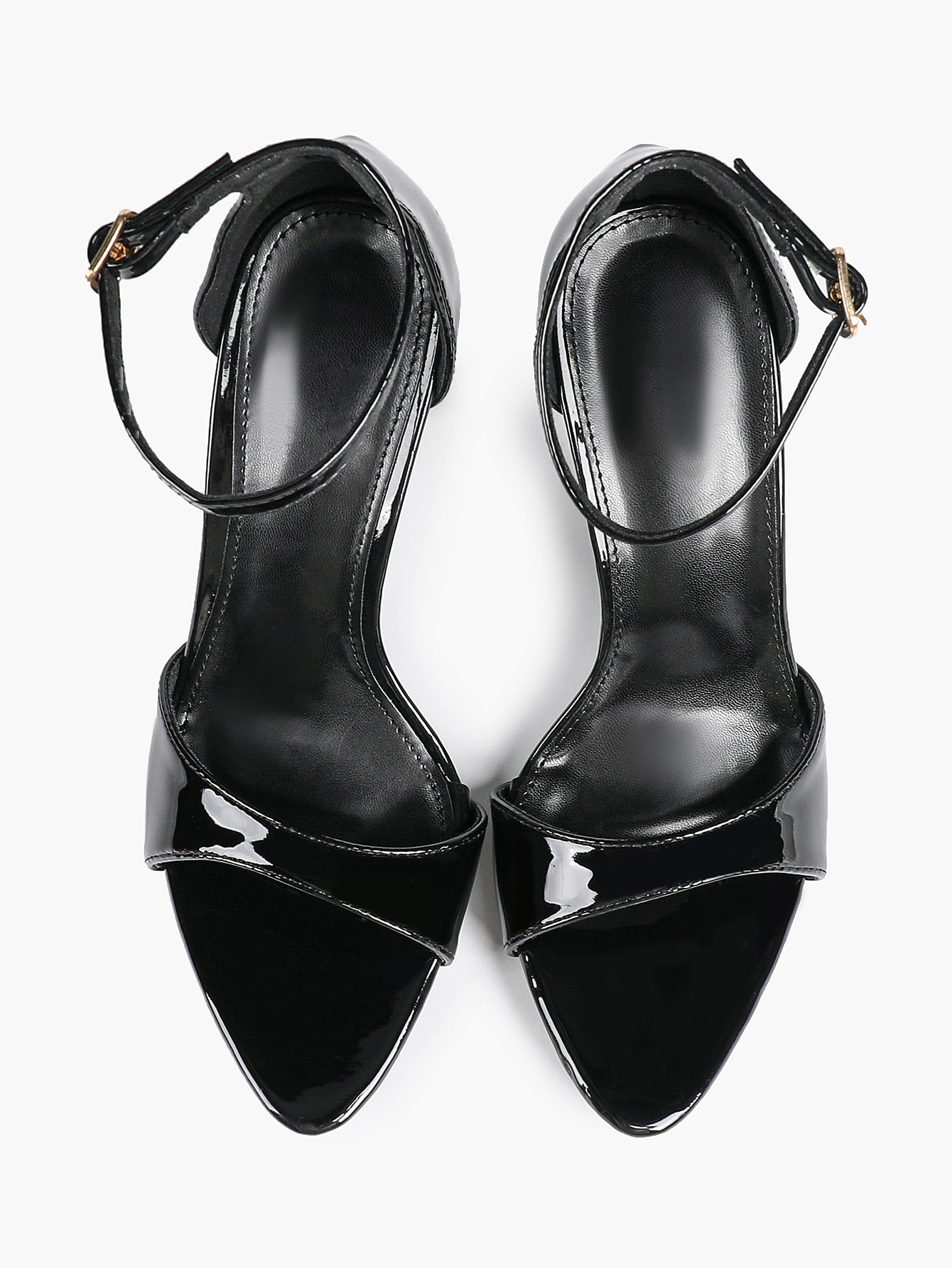 Women's Ankle Strap Heeled Sandals Workwear Office Sandals