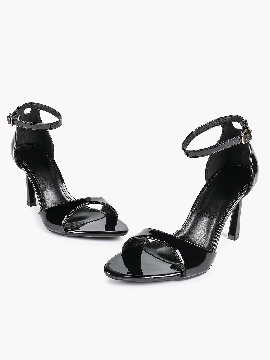 Women's Ankle Strap Heeled Sandals Workwear Office Sandals
