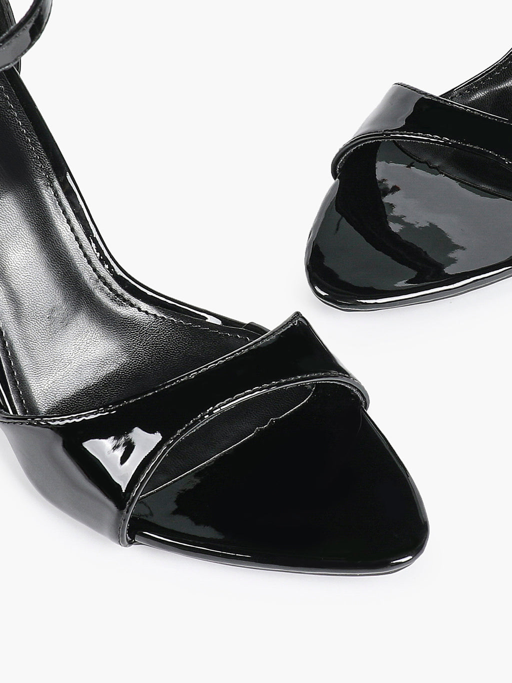 Women's Ankle Strap Heeled Sandals Workwear Office Sandals