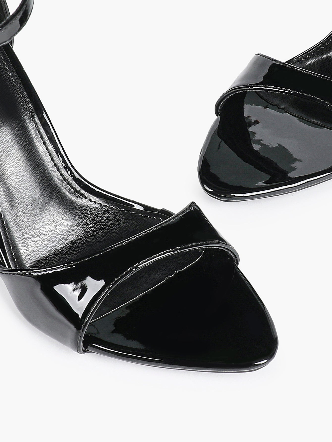Women's Ankle Strap Heeled Sandals Workwear Office Sandals